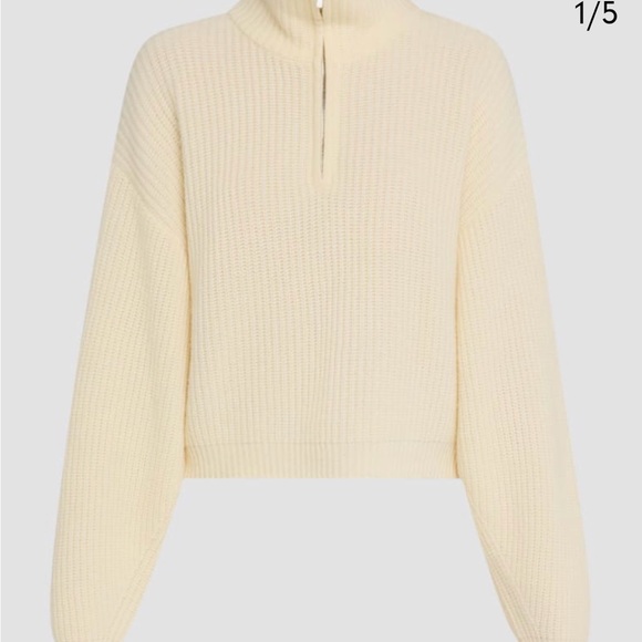 Elegant Cream Turtleneck Sweater for Women